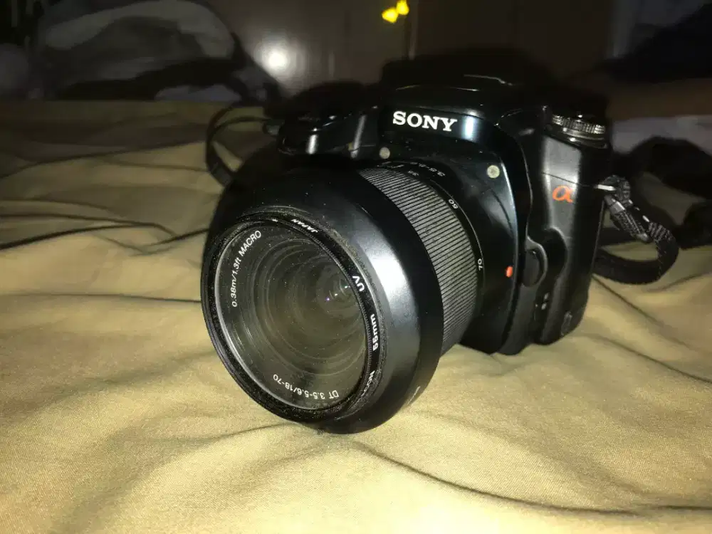 Kamera Sony Alpha A-200 japan murah