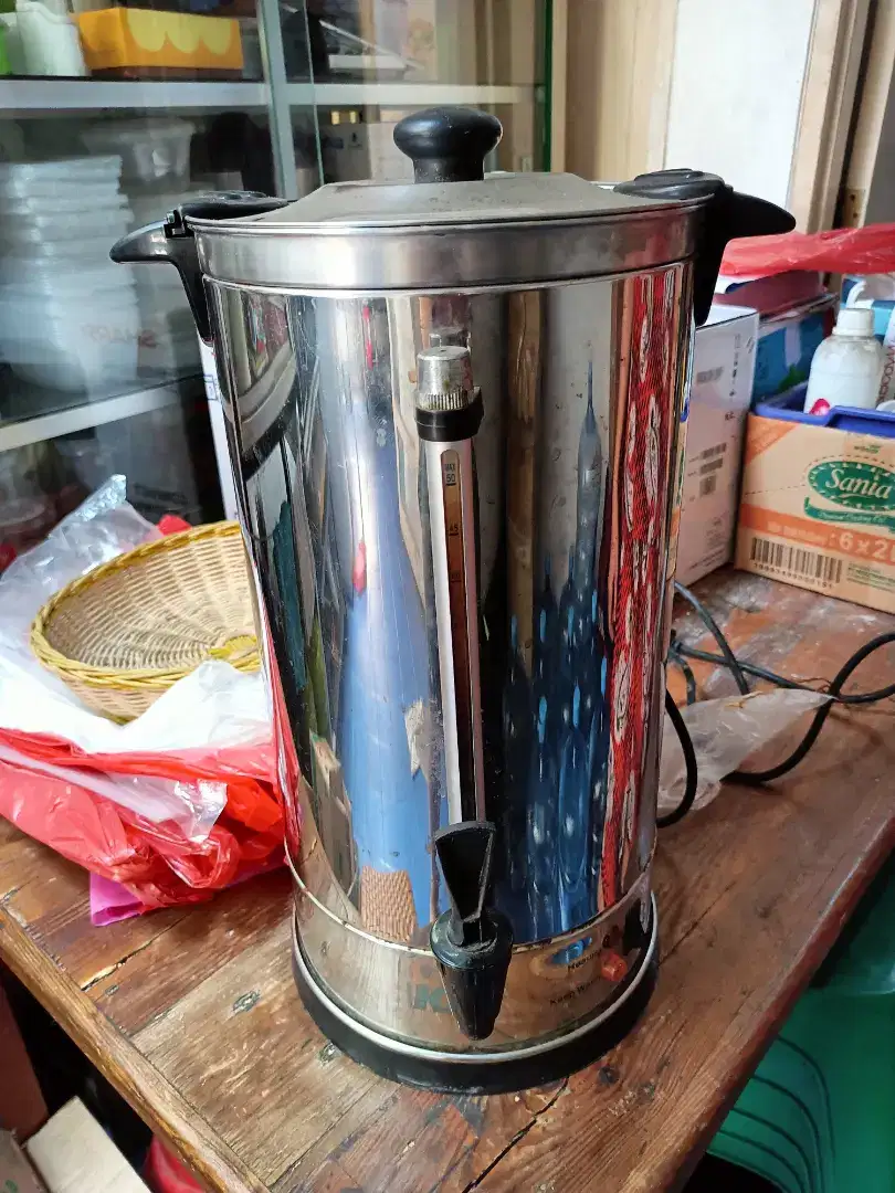 Water Boiler Merk Kris Dispenser Teh Kopi Panas 10L
