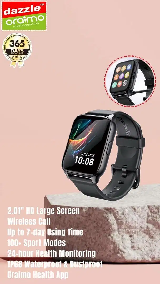 Smartwatch Oraimo 4 Plus OSW 801