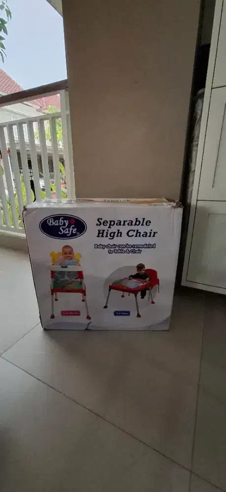 Baby Safe High Chair 2 in 1