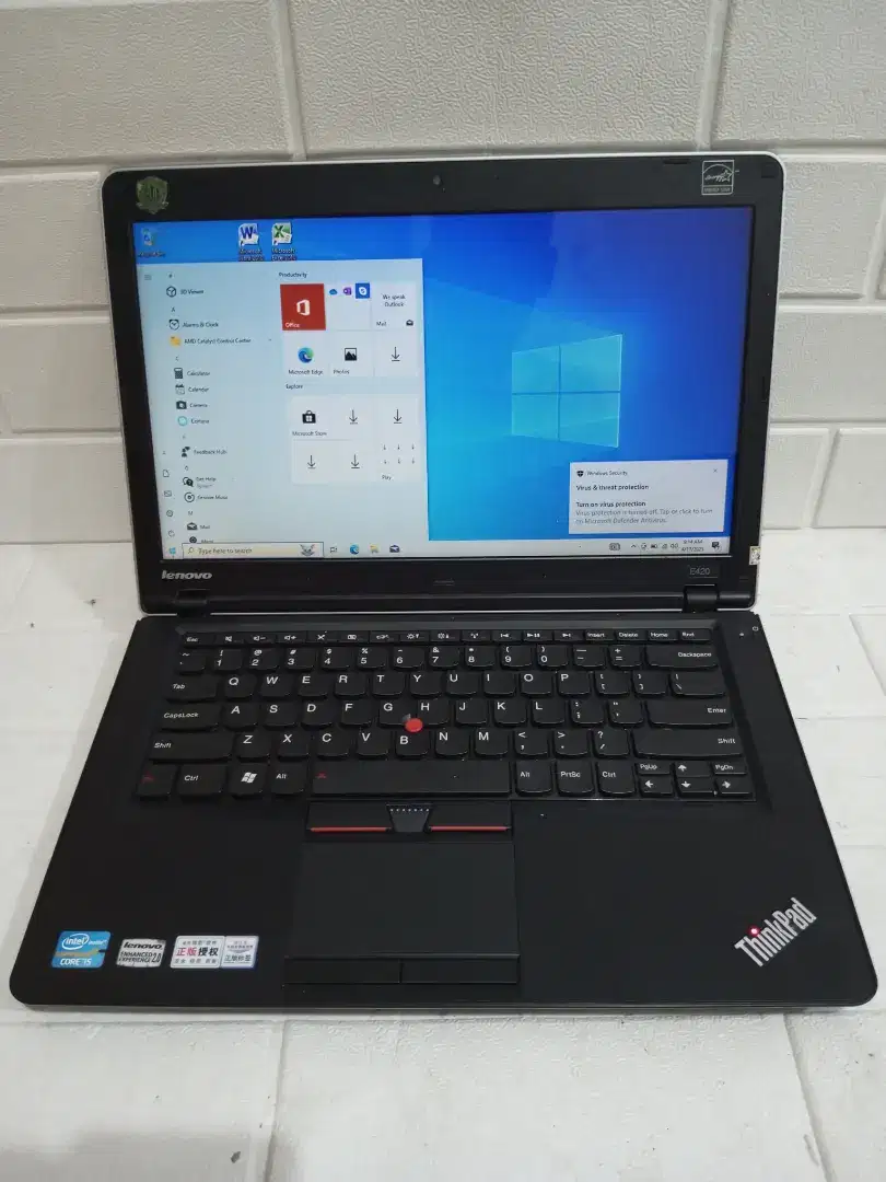Thinkpad E420 Core i5-2430M Dual VGA DDR 10GB SSD 128GB 14 1.5 Jam