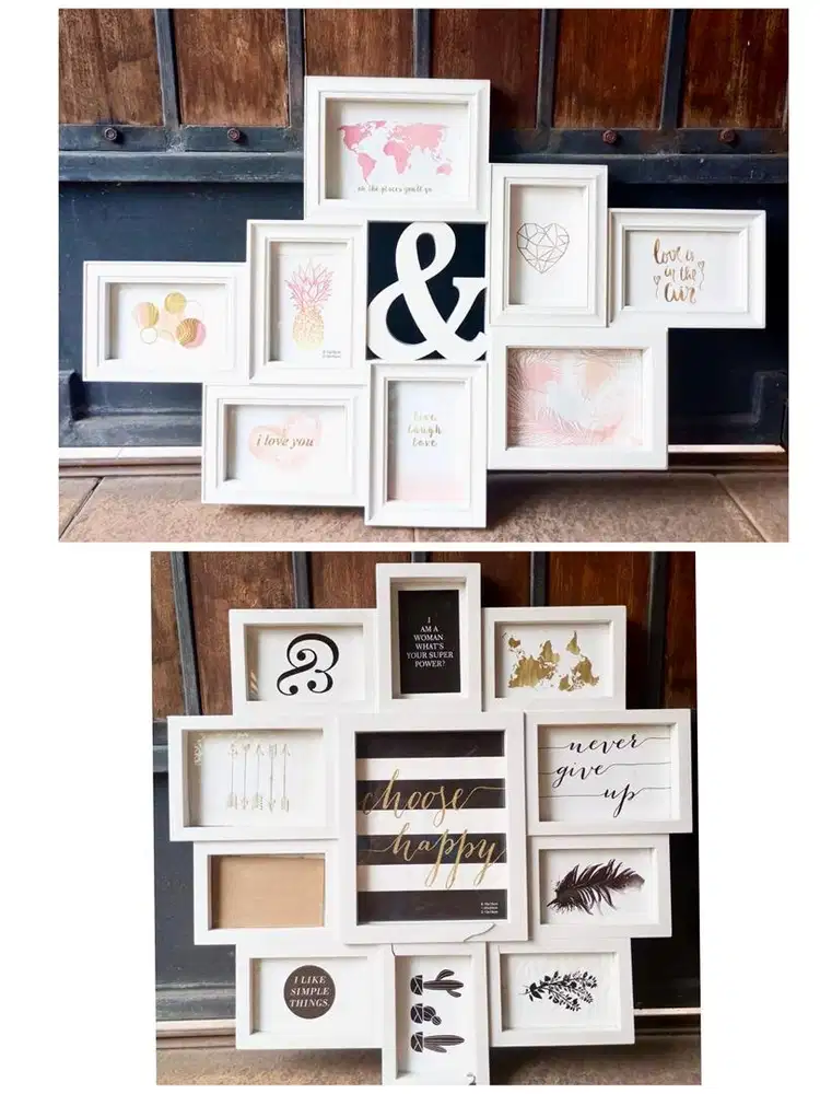 Dijual Figura foto/ Frame foto kayu besar