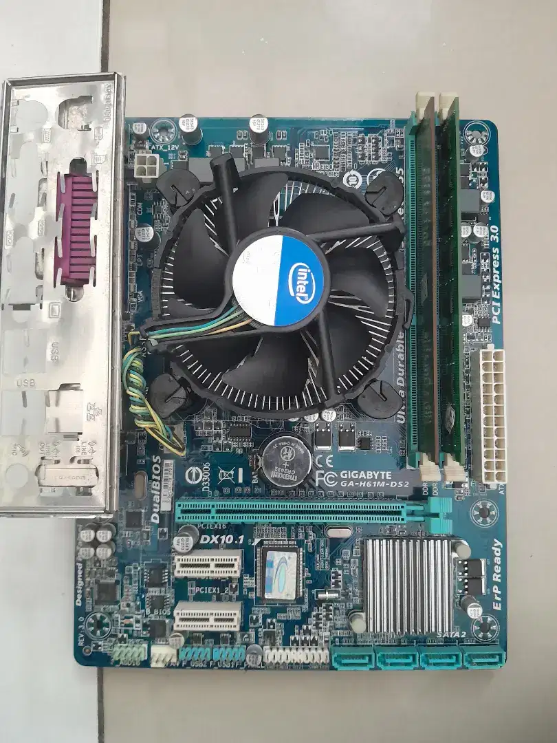MOTHERBORD GIGABAYTE H61, PROC. CORE I5 GEN 2 RAM DDR3 VGAN 8GB