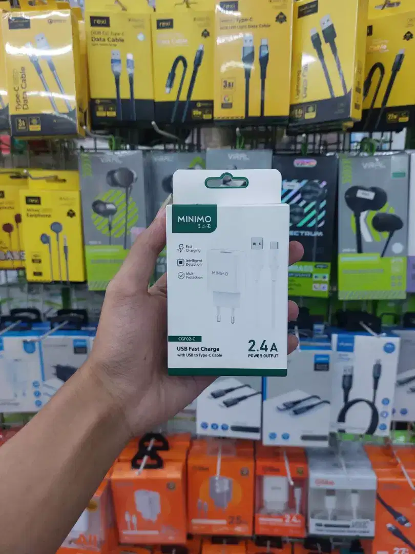 Travel Charger Type C Minimo CGF02-C