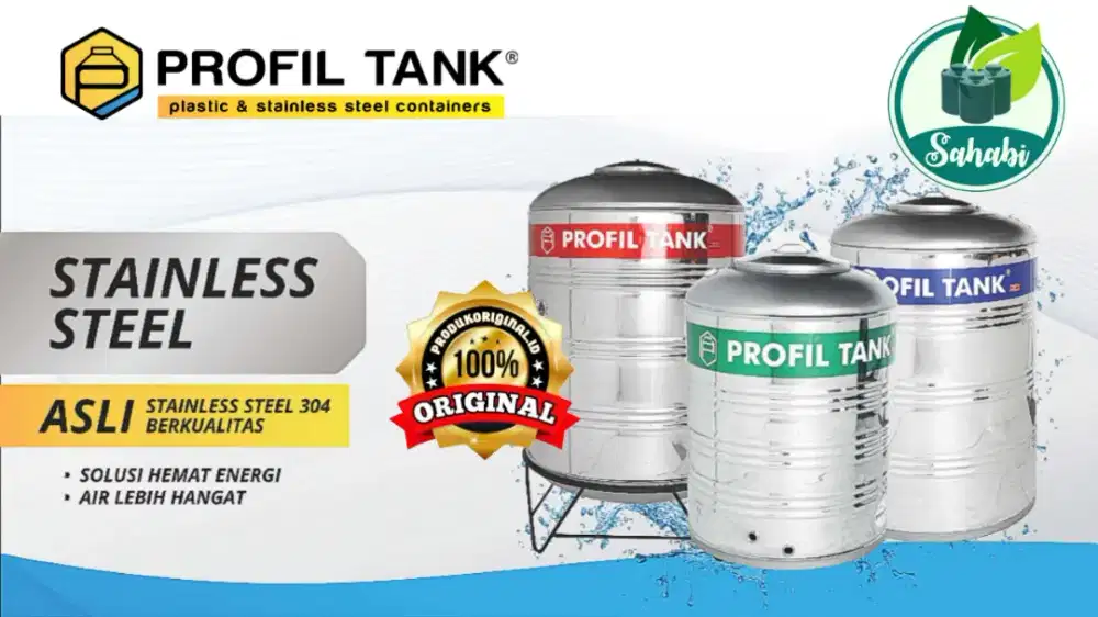 Tandon Toren Tangki Air Stainles Profil Tank