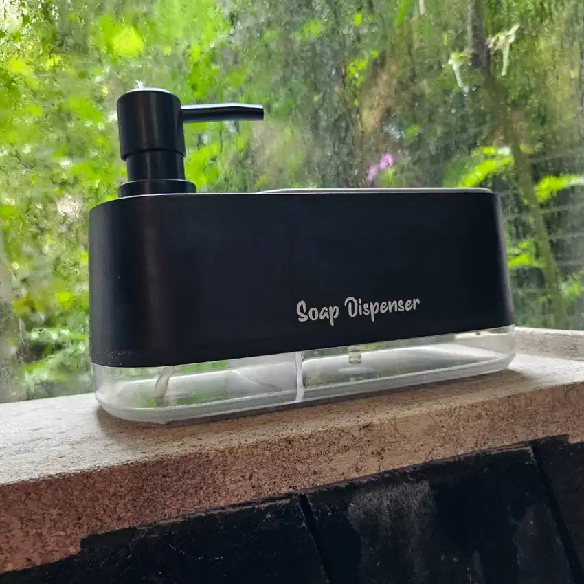 soap dispenser multi fungsi desain modern tempat sabun merk Dingo