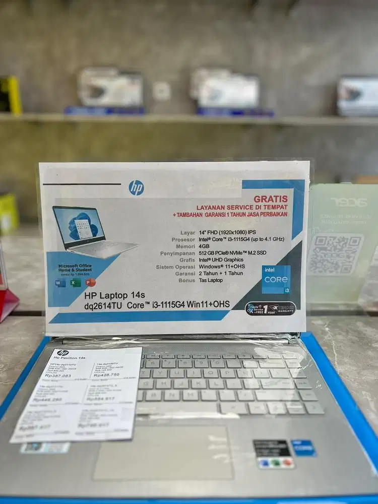 Hp14s-dq5567TU_8 i3 8/512