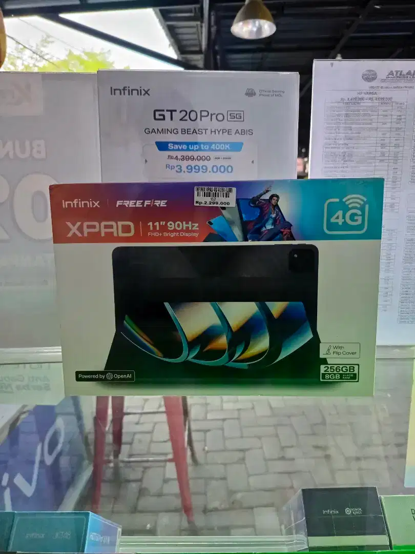 Infinix Tab XPAD 4+4/256 ATLANTIS DAHSYAT