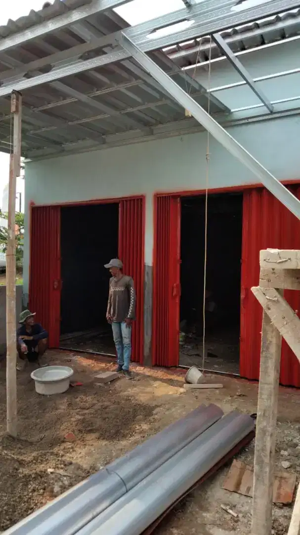 Pintu folding gate