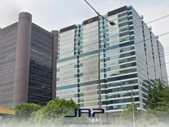 Sewa Kantor Graha BIP 235 M2 Bare Fitted Strategis di Gatot Subroto