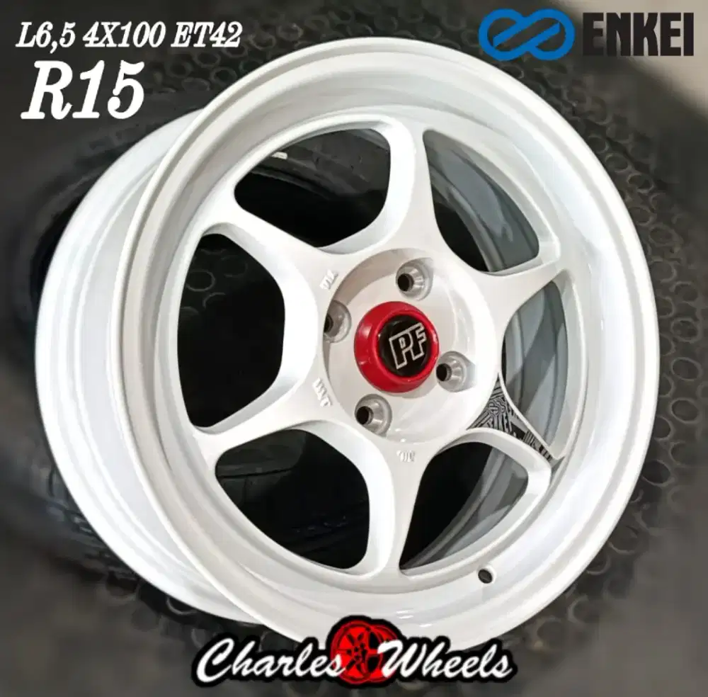 Velg pf r15 4x100 brio agya ayla dll