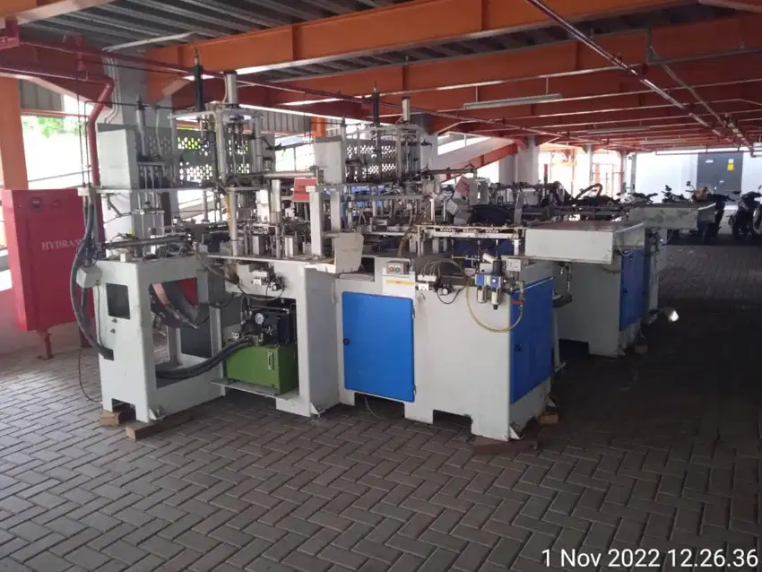 MING FULL FULLY AUTOMATIC PAPER LUNCH BOX PRODUCTION MACHINE MF-8809HB