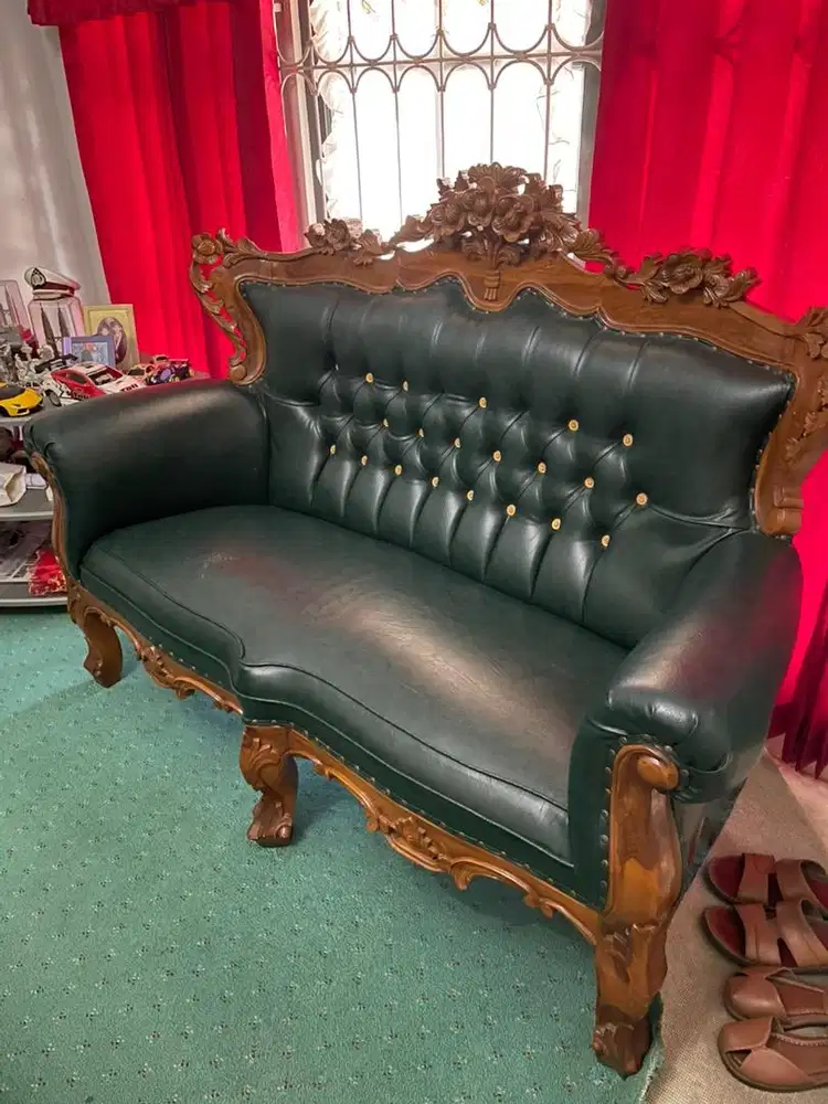 Jual kursi tamu jati lawas