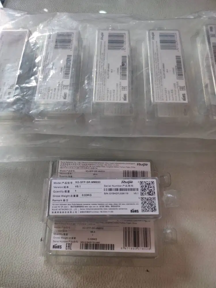 Ruijie G-SFP-SR-MM850 , 10G BASE-SR SFP+ Transceiver LC Multimode
