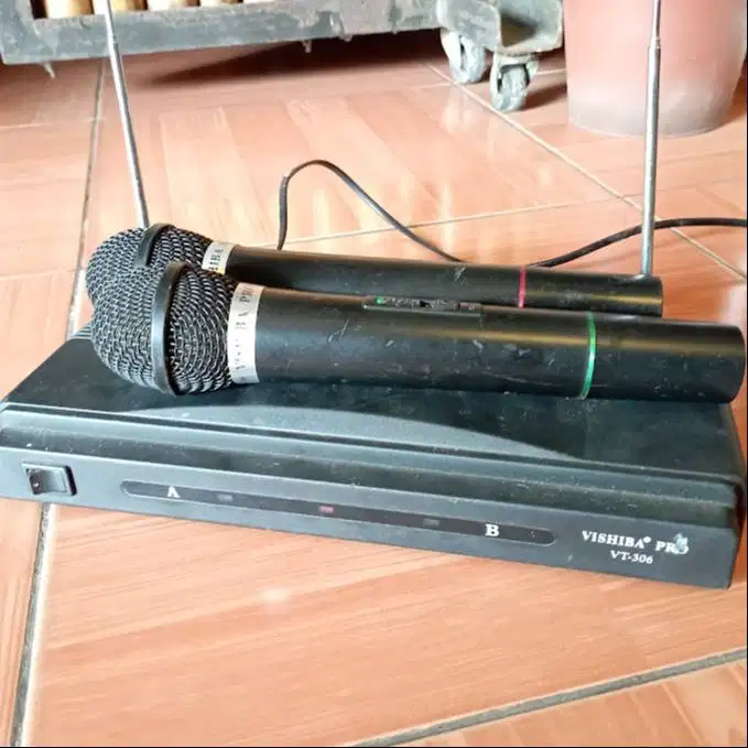 Dual Wireless Mic VISHIBA