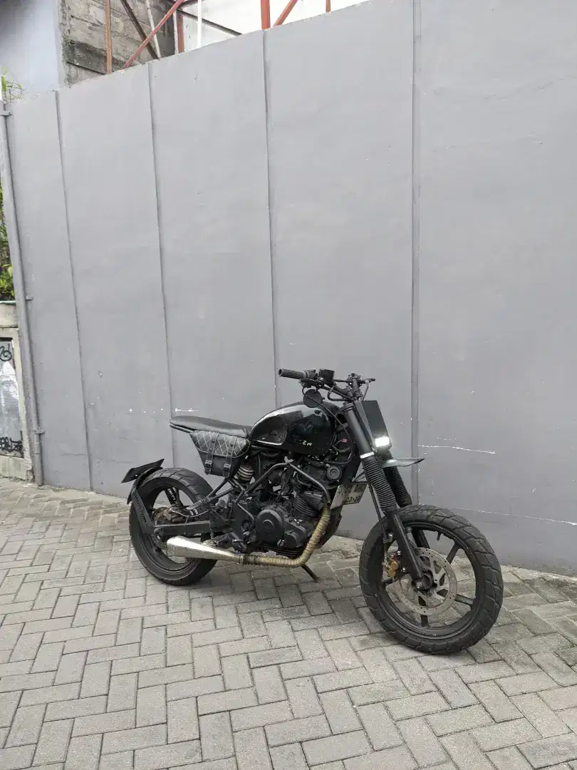 Byson japstyle scrambler ss komplit plat h pajak jalan