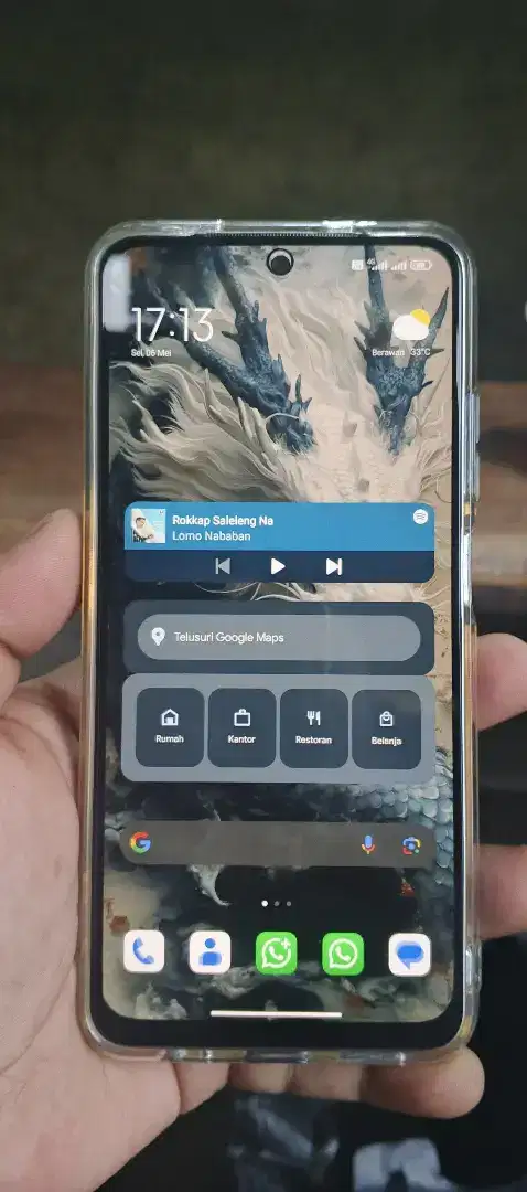 REDMI NOTE 10 RAM 4+1/65 SUPER MULUS ORI AUTHENTIC XIOMI