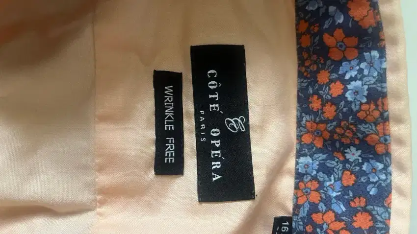 KEMEJA PINK SALMON COTE OPERA PARIS