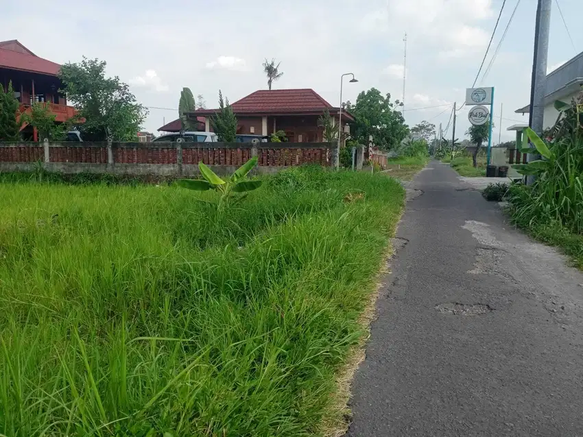 10 menit Kampus UGM,Tanah dekat Jl Damai cocok Homestay ataupun Hunian
