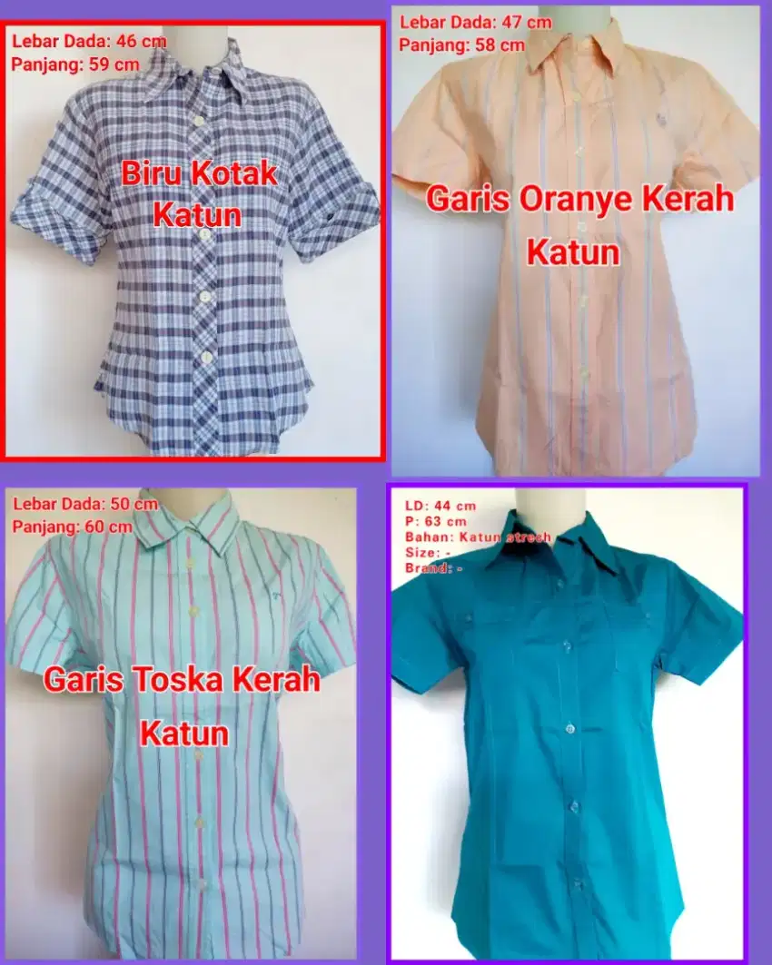 Blus Cantik Wanita Preloved