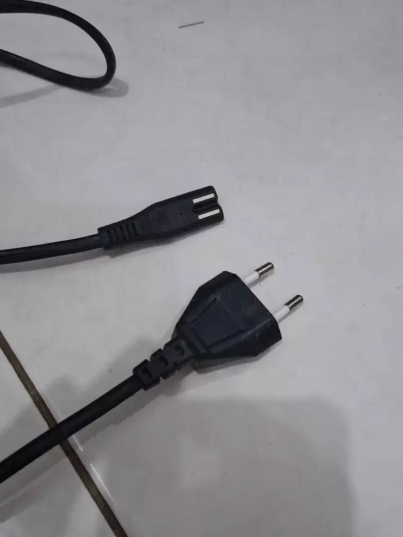 Kabel Power 2 Pin Plug Power Cord