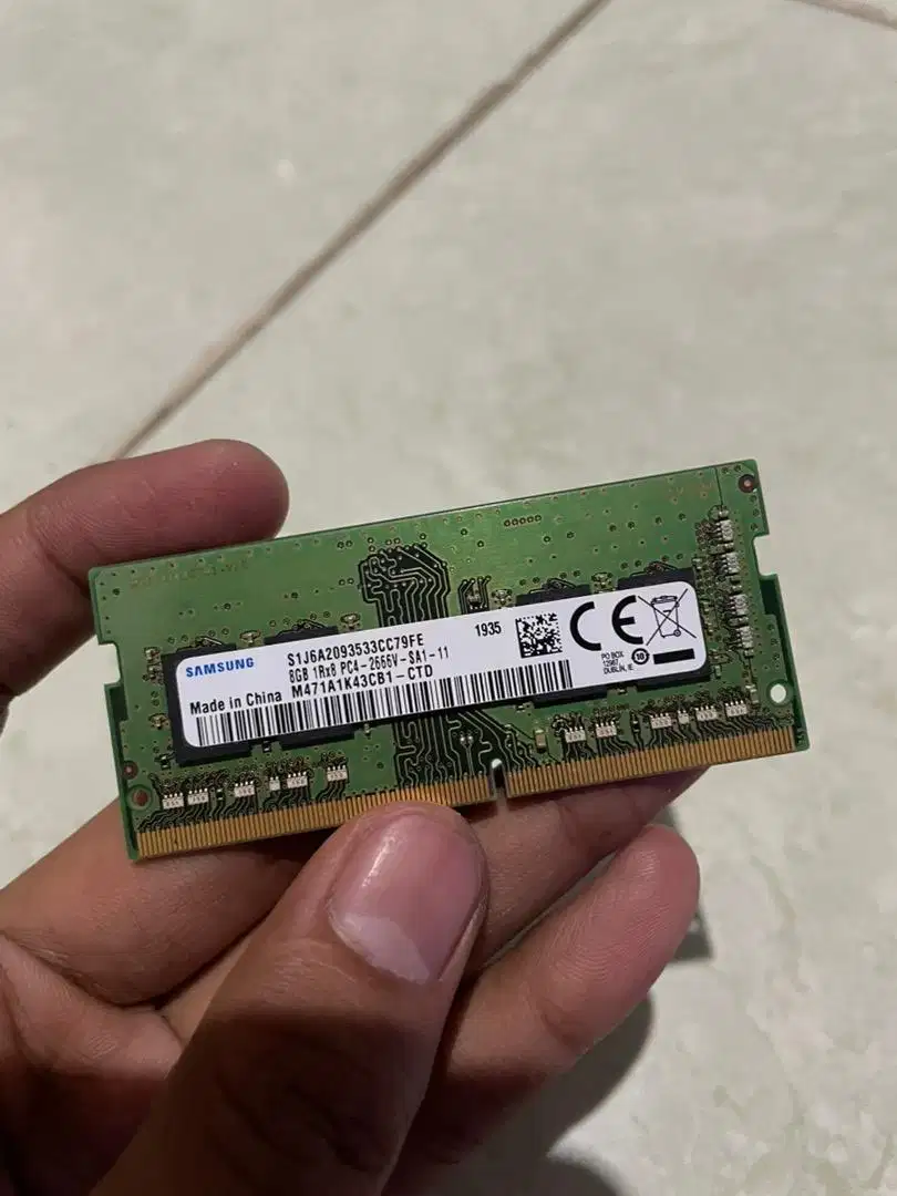 Memory RAM Laptop SODIMM DDR4 8GB 2666Mhz PC21300