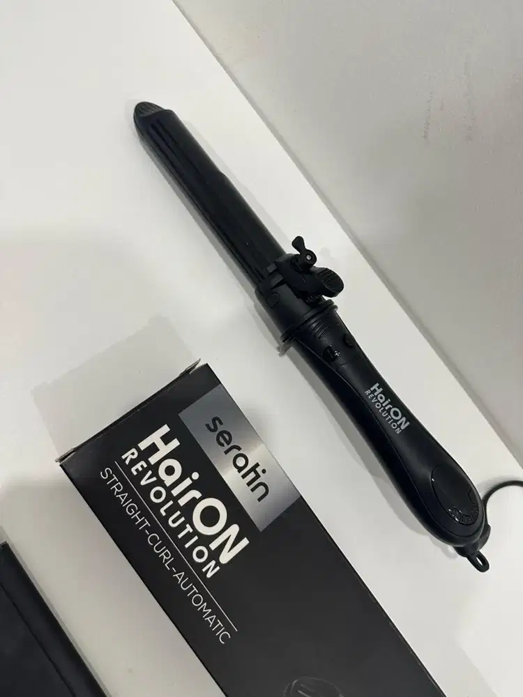 DIJUAL Catok Rambut HairON Revolution Automatic Curler