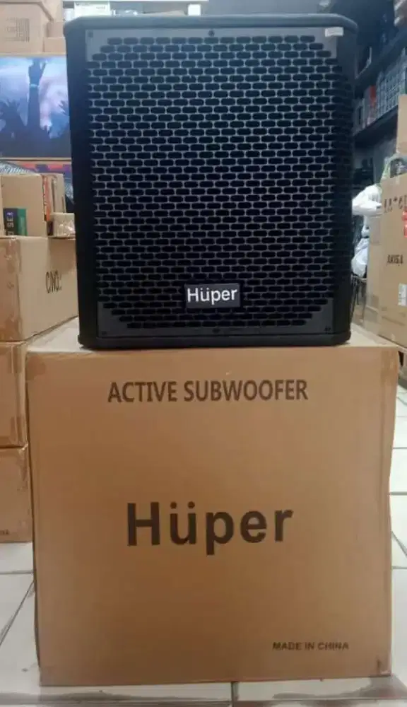 Subwoofer active huper B15A 15in 1000watt new