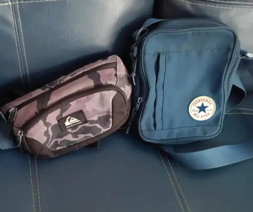 Tas Quick Silver dan Converse original