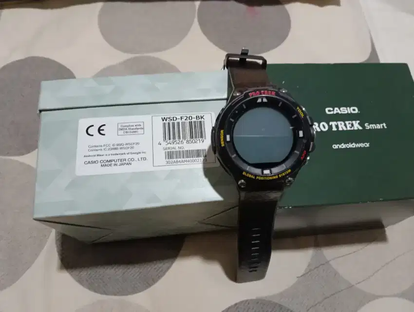 Smart watch casio Protrek WSD F20 BK