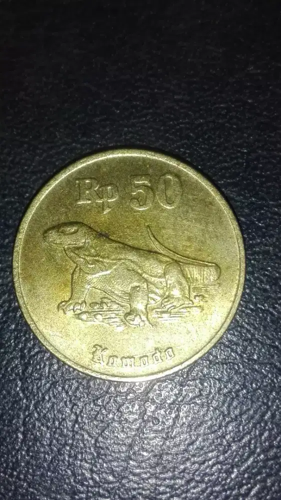 Uang Coin Kuno Komodo Original.