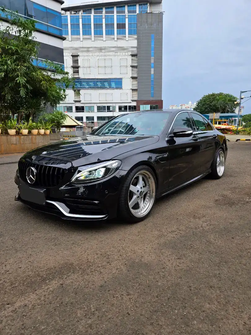 Mercy C200 W205 2014 avantgarde Modif C63 amg dp ringan