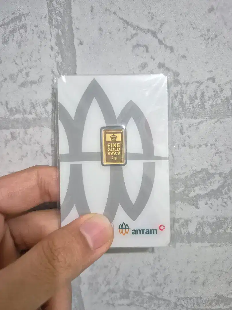 Emas Logam Mulia LM ANTAM 2gr Certicard