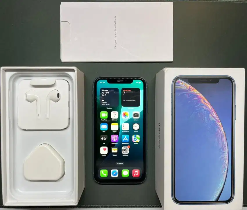 Iphone Xr 256gb Biru All Operator ex inter