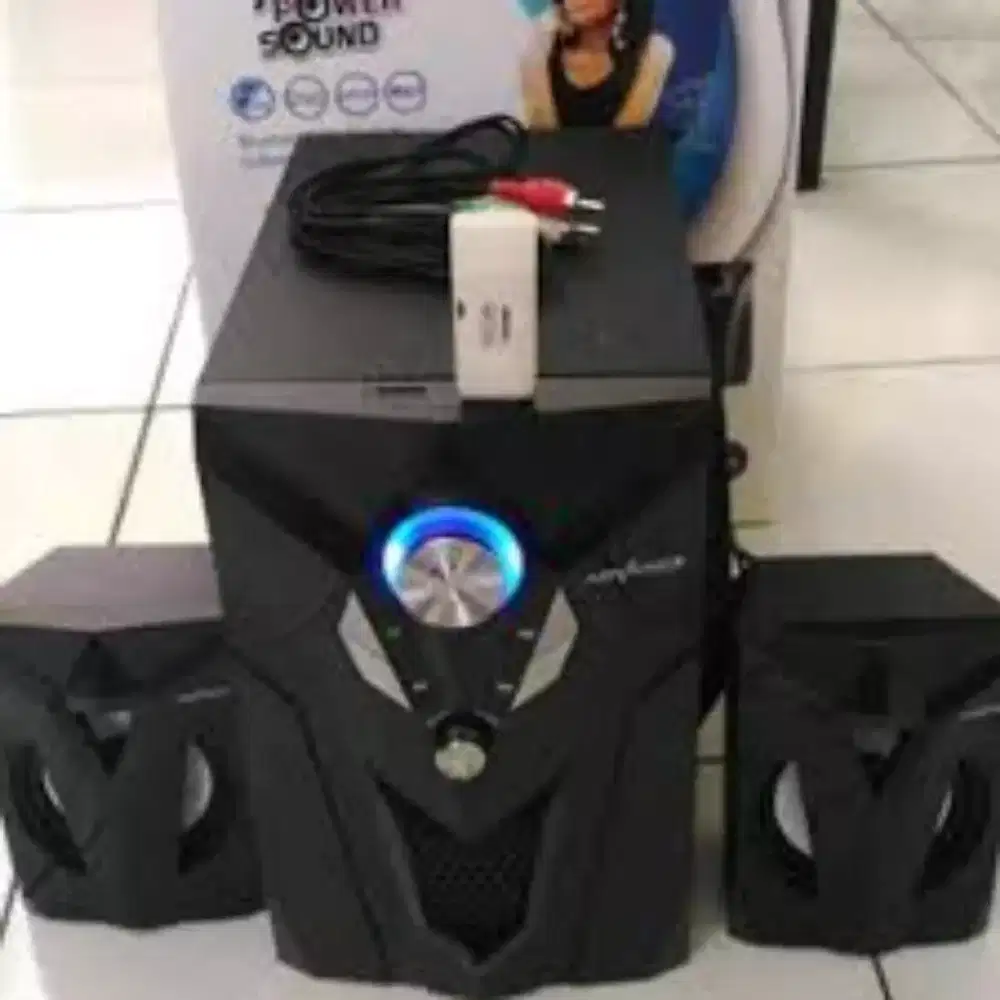 Speaker aktif Bluetooth,  bass mantap