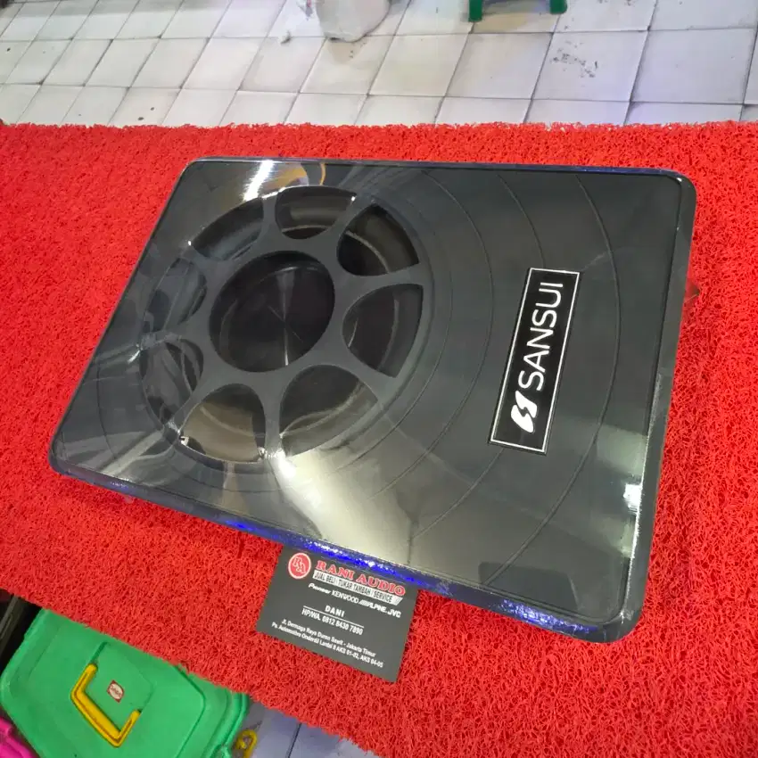 Subwoofer Kolong Aktif SANSUI SE-F810 Subwoofer 8 in