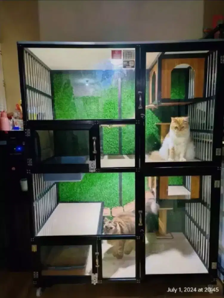 Kandang kucing alumunium bandung