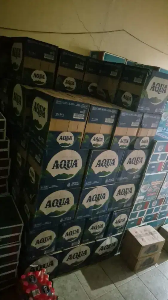 Aqua 1500 ml jual kartonan