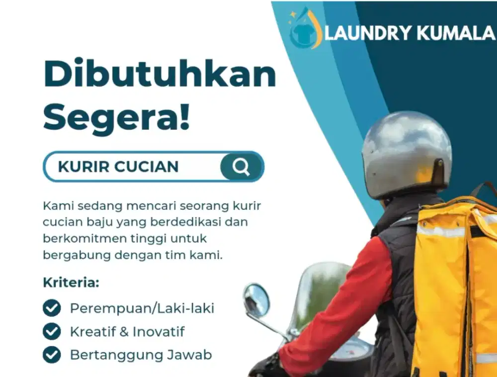 Lowongan Karyawan Laundry Terbaru