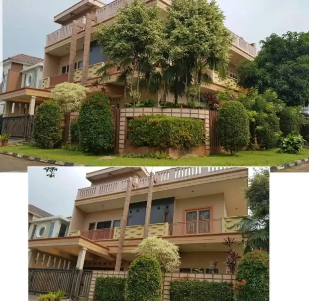 Dijual Rumah Hook Luas di Cluster Eksklusif Modernland