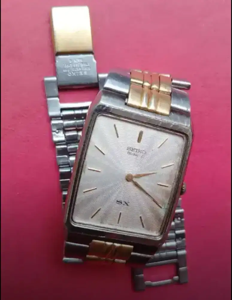 Tank vintage Seiko pria wanita