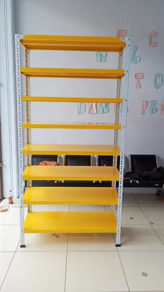 RAK GUDANG RAK SUSUN FUUL BESI.