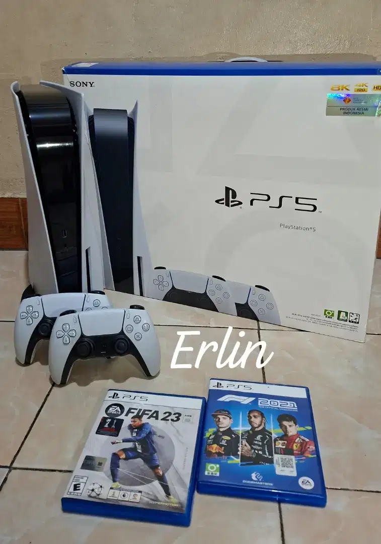 PS5 DISK RESMI INDO CFI 12