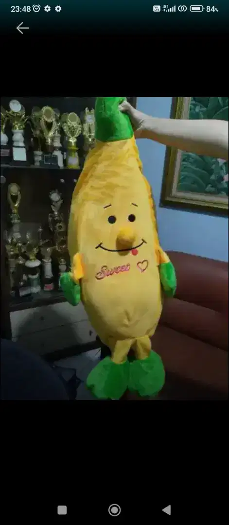 Boneka Pisang Jumbo