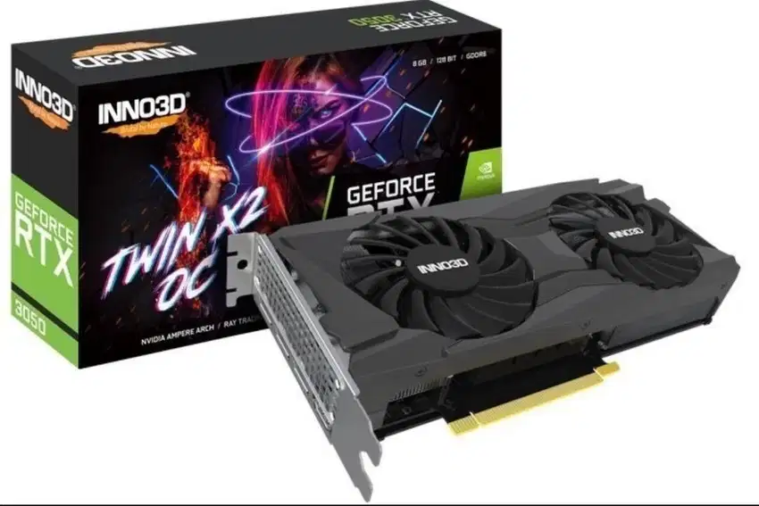 VGA INNO3D GEFORCE RTX 3050 TWIN X2 OC 8G 8GB GDDR6, second