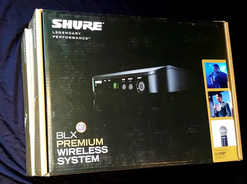 Mic shure BLX 24/SM 58 ori