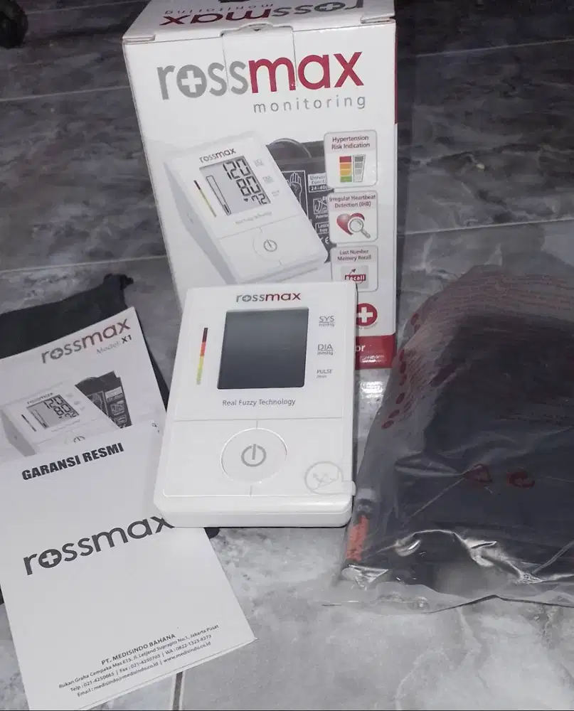 Rossmax monitoring blood pressure monitor automatic X1