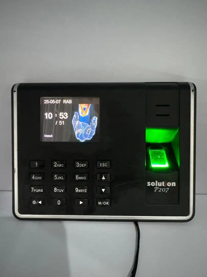 Mesin fingerprint solution P207 second