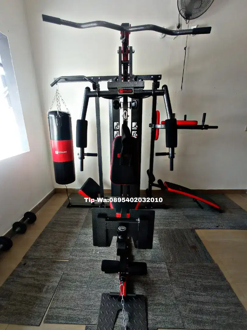 Home gym 3 sisi with leg pres