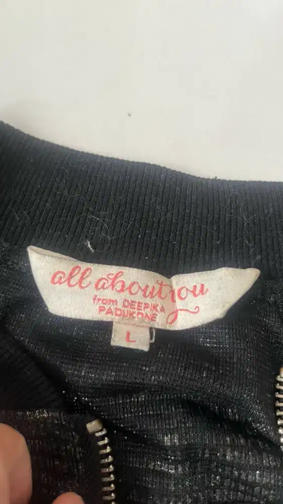 JAKET ALL ABOUT YOU WANITA HITAM FROM DEEPIKA PADUKONE